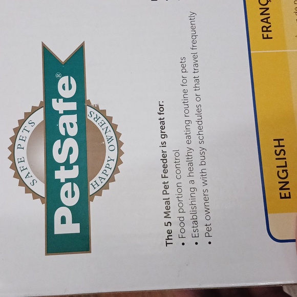 PetSafe Automatic 5 meal Programmable Pet Feeder Dispenser - Picture 6 of 10